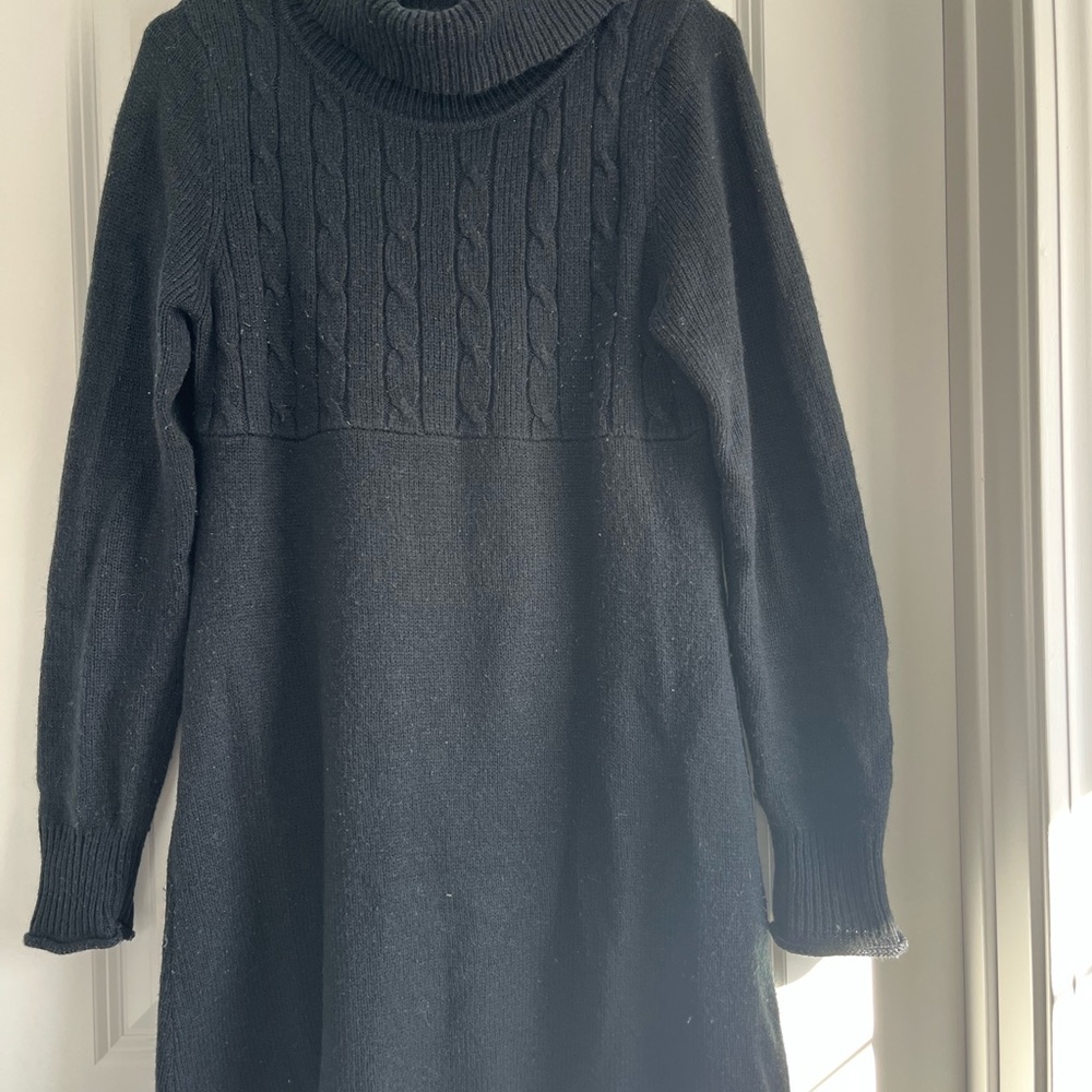 So Wear It Declare It Charcoal Cowl Neck Dress
